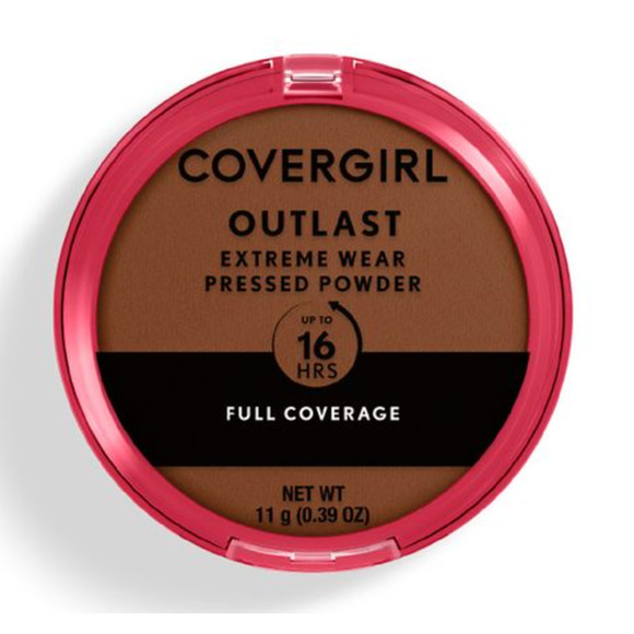 COVERGIRL Outlast Extreme Wear Pressed Powder, 880 Cappuccino, 0.38 oz - Picture 1 of 7